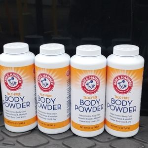 Arm & Hammer talc-free body powder 4 pack